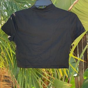 Black Crop Top